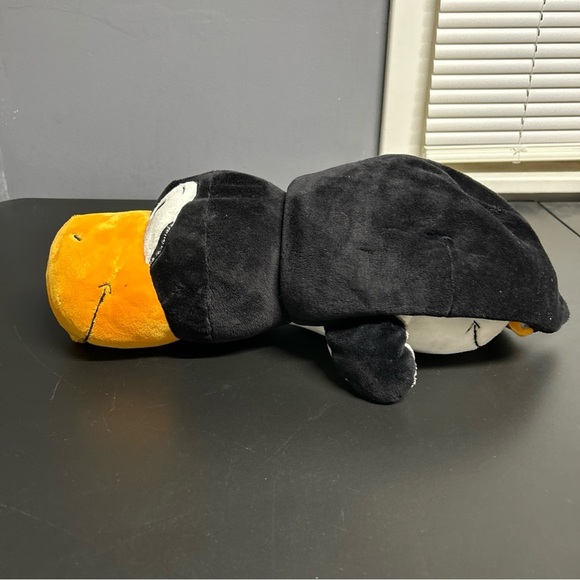 Flip A Zoo Plush Pillow 2 In 1 Stuffed Animal Penguin Seal 18” Retired - Picture 4 of 9